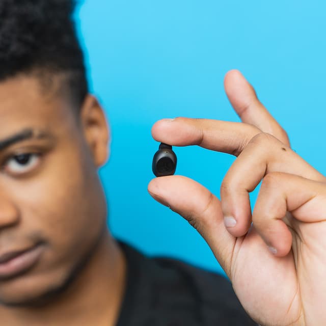 JLab Jbuds Mini true wireless in-ear høretelefoner (sort)