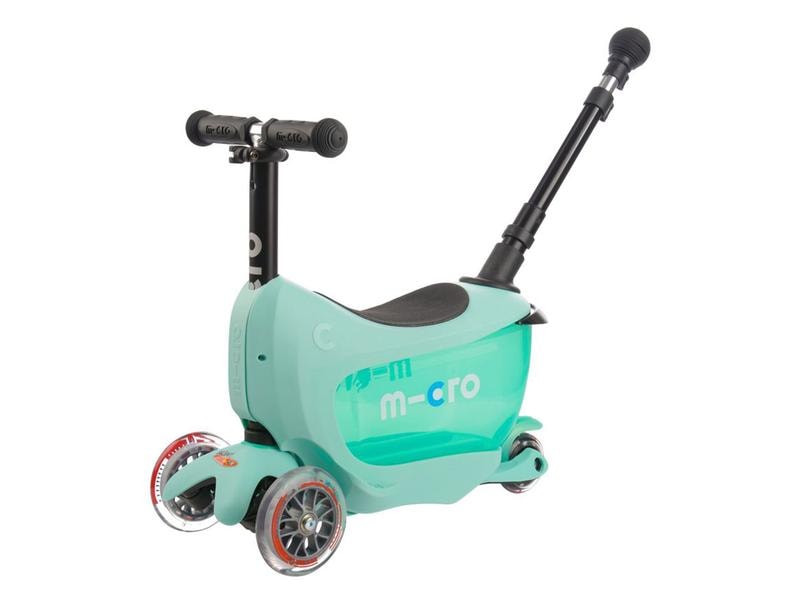 Micro Mobility Kickboard Mini2go Deluxe Plus Mint Scooter mit Sitz