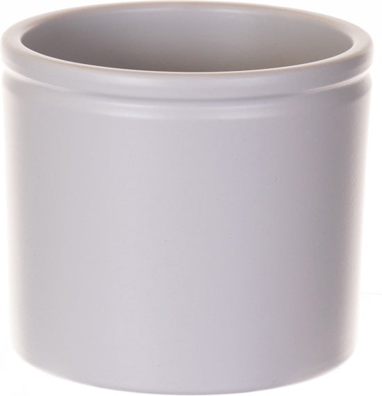 Duif bloempot Lucca grijs D 14 x H 12,5 cm