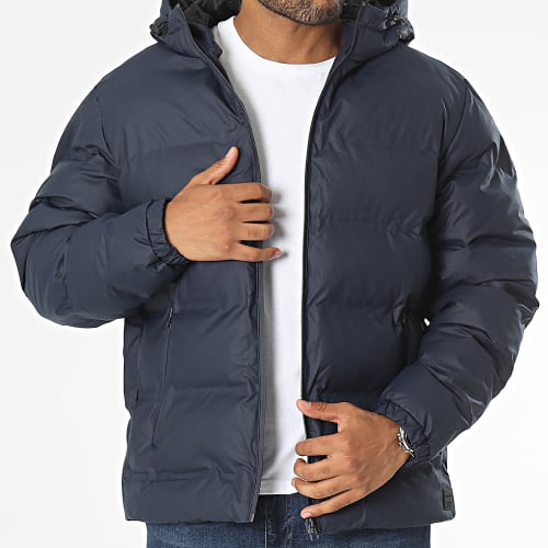 Doudoune Capuche Element Bleu Marine