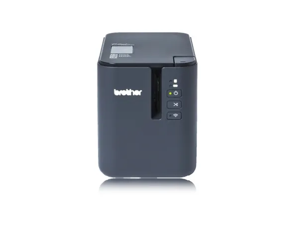 Brother PT-P950NW - Etiketprinter - termo transfer - Rulle (3,6 cm) - 360 x 720 dpi - op til 80 mm/sek. - USB 2.0, LAN, Wi-Fi(n), USB vært - cutter