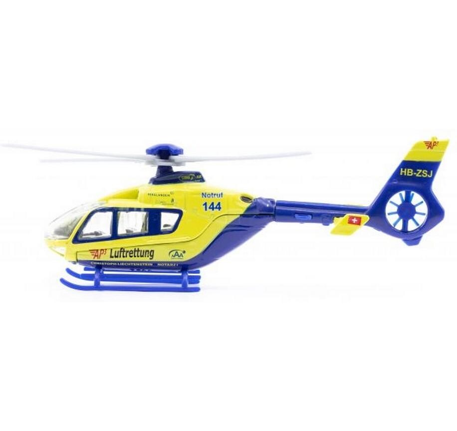 Toy EC-135 Alpine Air Ambulance Heli 1:72Kompakter ferngesteuerter Hubschrauber
