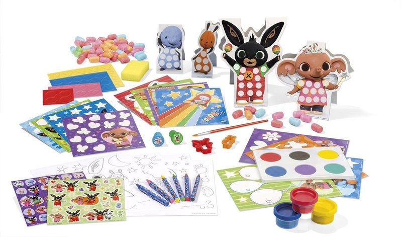 Bambolino Toys - Bing XL Knutselkoffer - Knutselpakket - 40-delig - Creatief Speelgoed