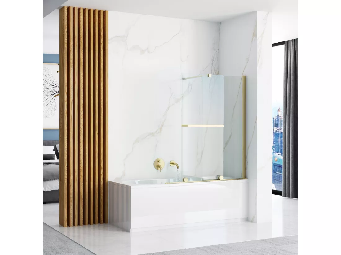 Pare-Baignoire Rea Fabian 100 Gold
