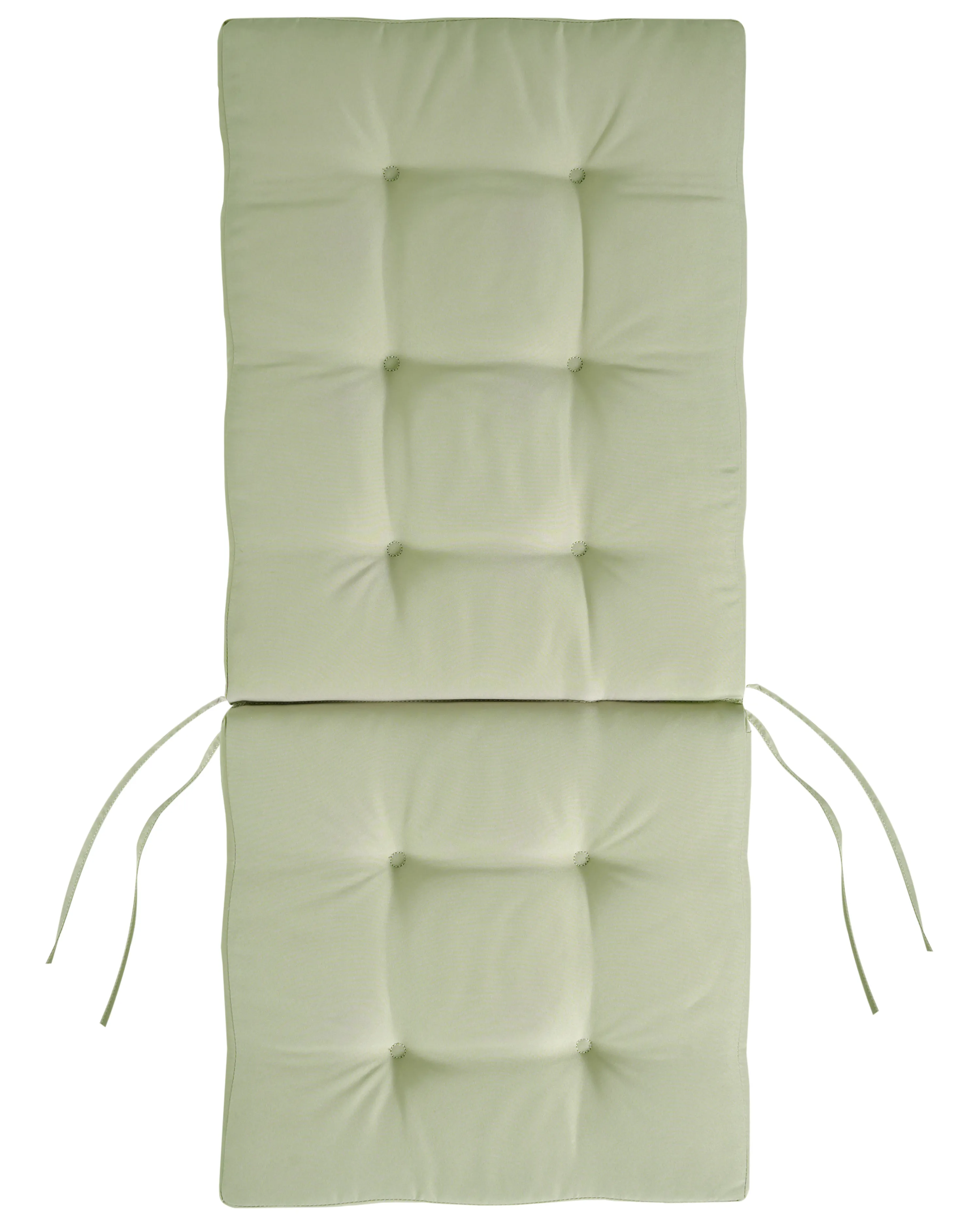 Set van 2 stoelen met zitkussen MAUI PREMIUM Acaciahout Lichtgroen