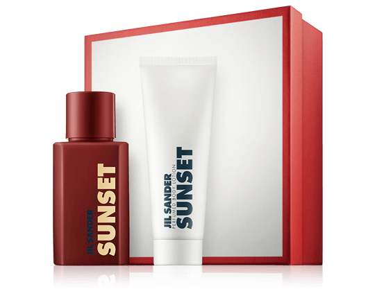 Jil Sander Sunset Set mit Body Lotion 75ml-75ml