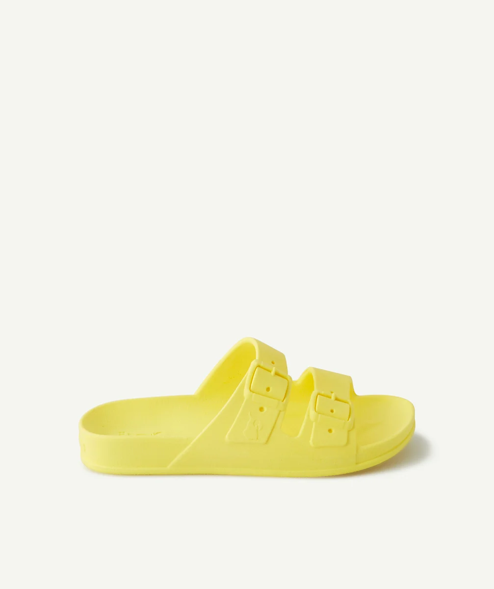 CACATOESSANDALES JAUNE FLUO PARFUMÉES FILLE