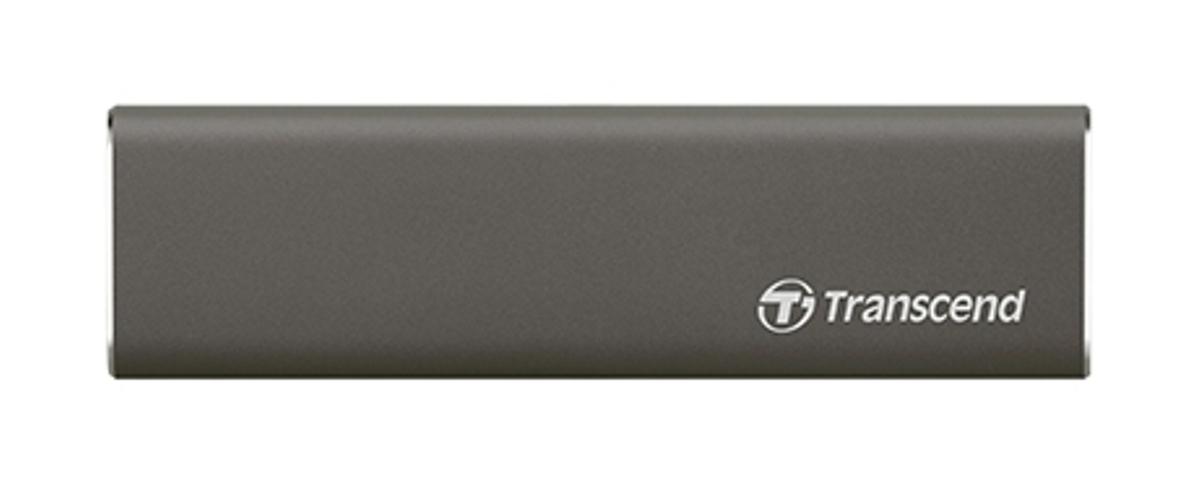 Transcend SSD Externe - 960 Go - USB 3.1 Gen 2 - Argent