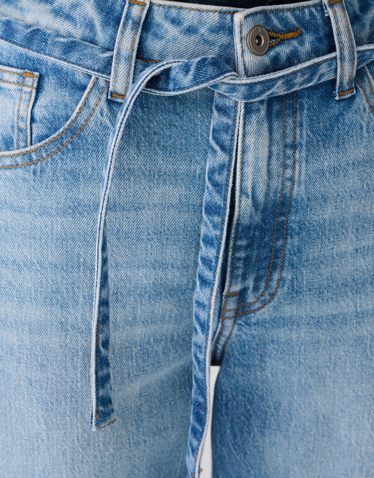 Balloon Fit Jeans Donkerblauw