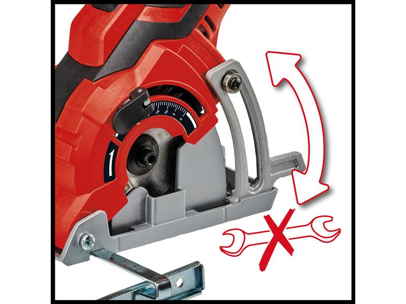 Einhell Handkreissäge TC-CS 89 Leichte Mini-Handkreissäge für angenehmes Arbeiten