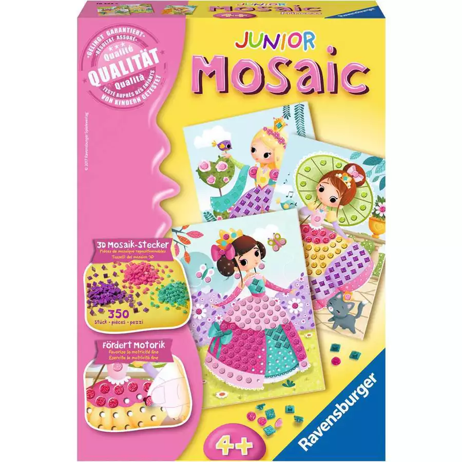 Ravensburger Mosaic Junior Princess bunt