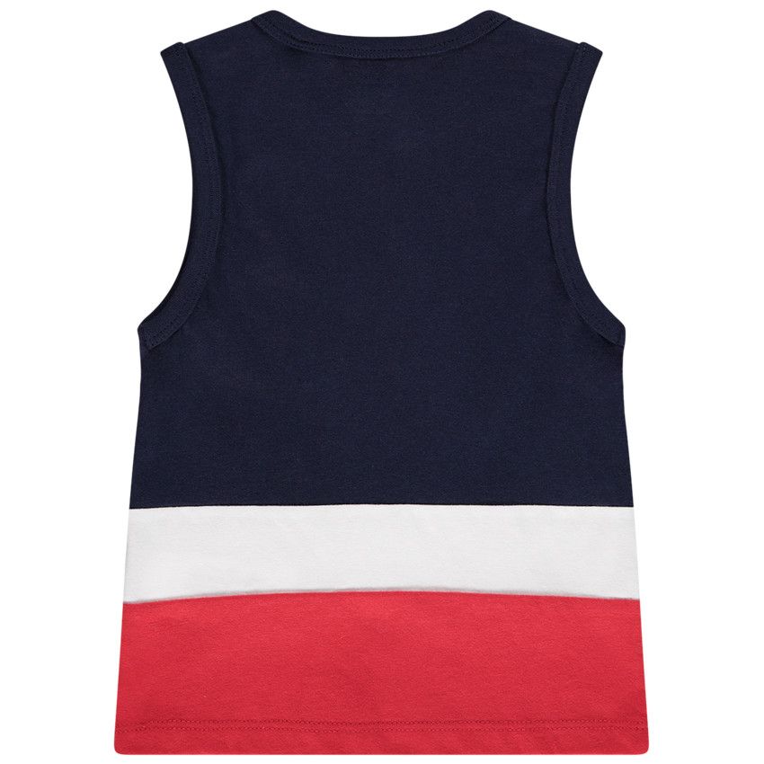 Débardeur en jersey effet colorblock avec print Bugs Bunny pour bébé garçon - Bleu marine