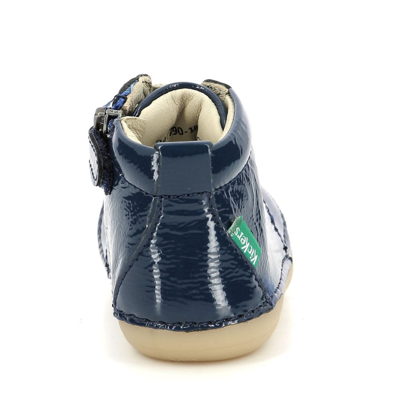 Kickers Kickers Sonizip Bleu Vernis