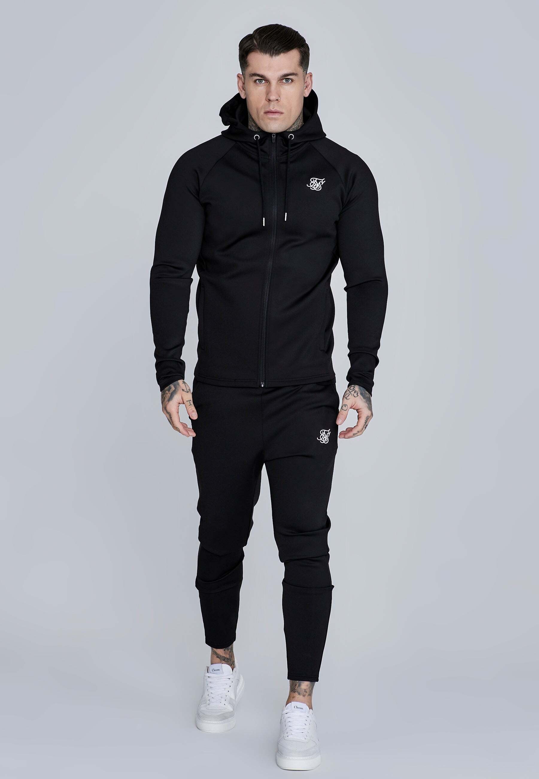 Siksilk Sweatjacke »Siksilk Sweatjacke Essentials Poly FullZip Hoodie«