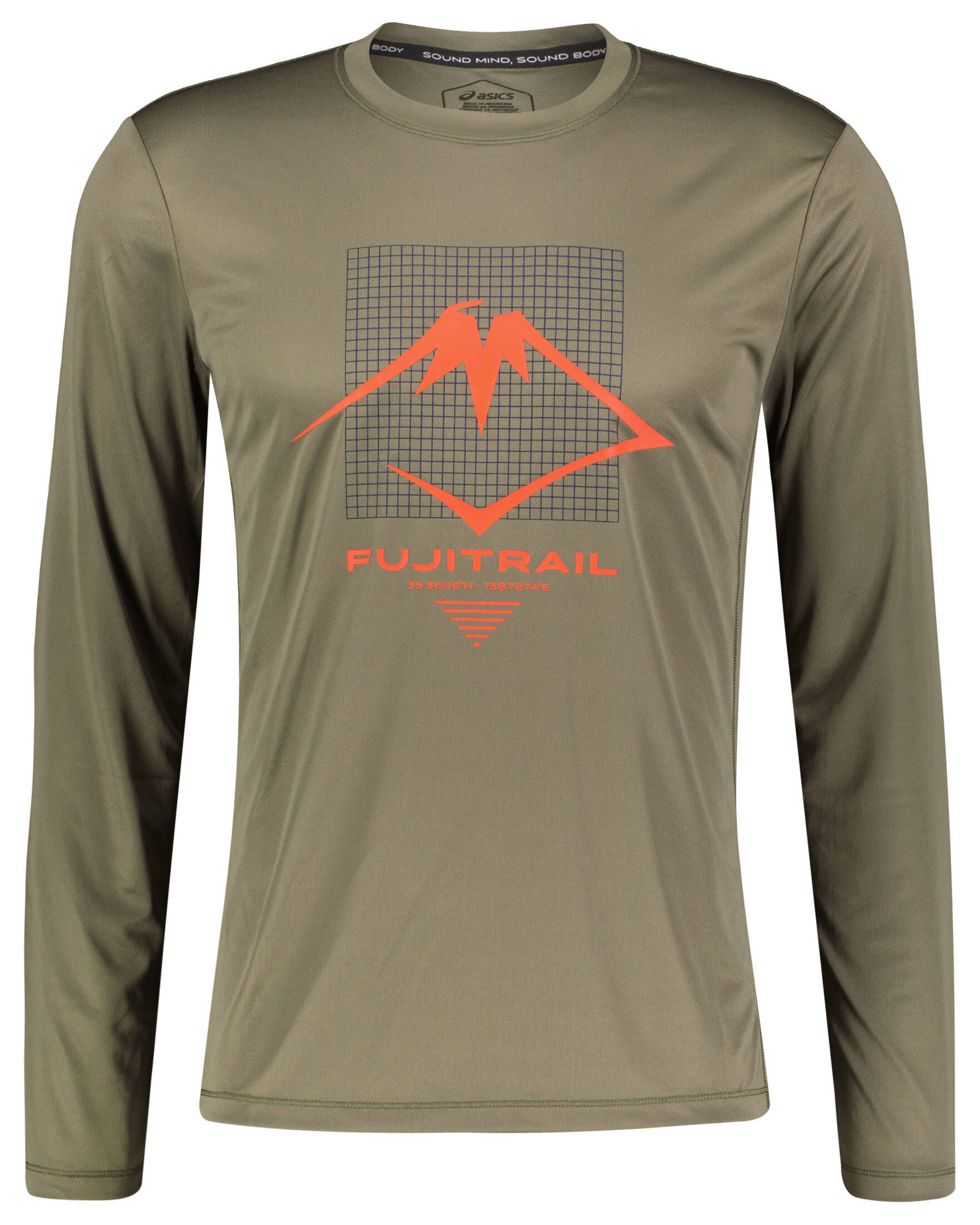 Asics| Herren Laufshirt FUJITRAIL LOGO Langarm