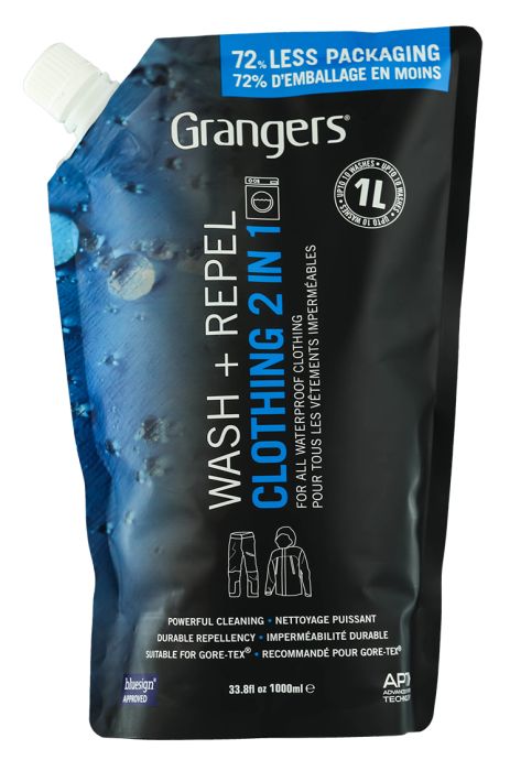 Grangers Wash + Repel Clothing 2in1 1L vask og imprægnering