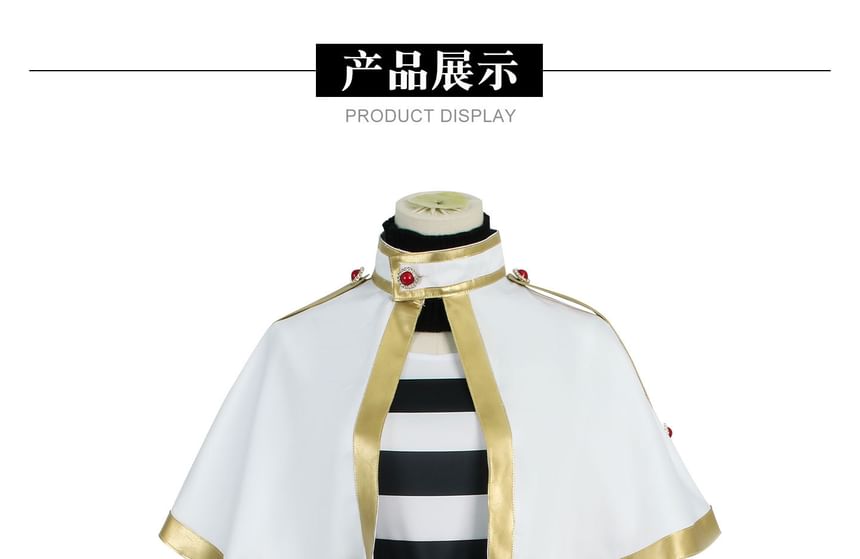 Feravin - Frieren: Beyond Journey's End Frieren Cosplay Pruik / Kostuumset