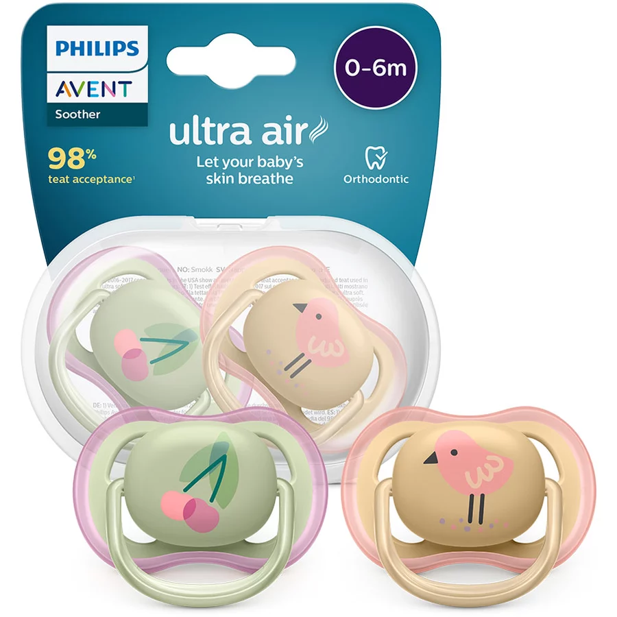 Philips Avent Schnuller ultra air Girl von 0-6 Monaten