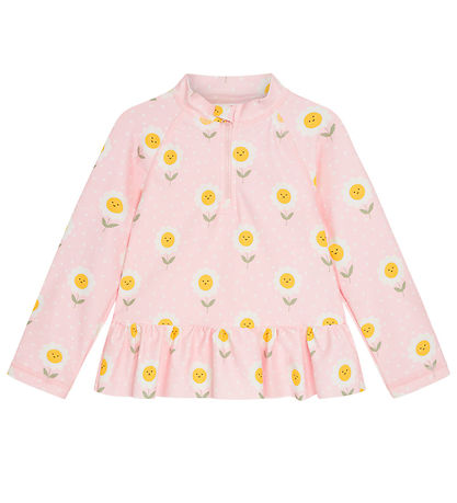 Hust and Claire Badeshirt - Maiak - UV50+ - Icy Pink