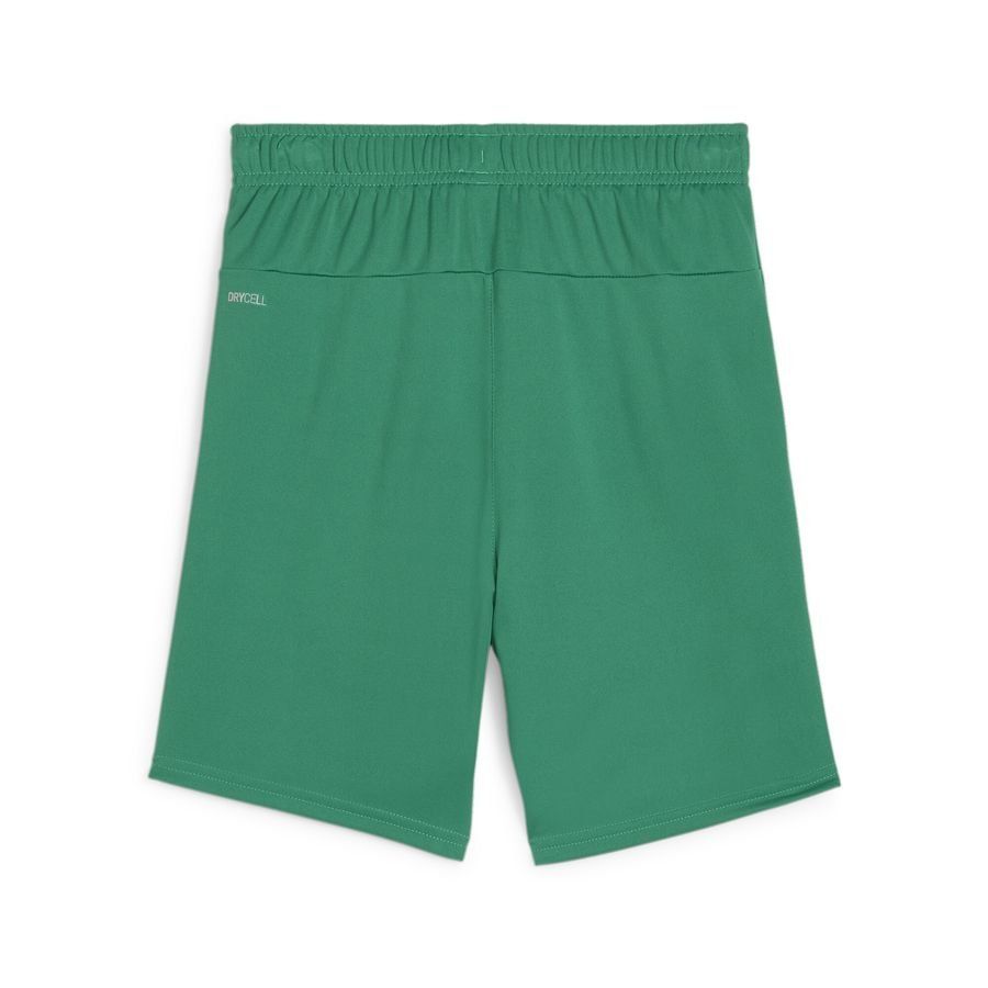 PUMA Short de Foot teamGOAL - Vert/Blanc Enfant