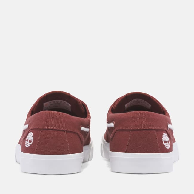Sneaker Bassa Stringata da Uomo in rosso