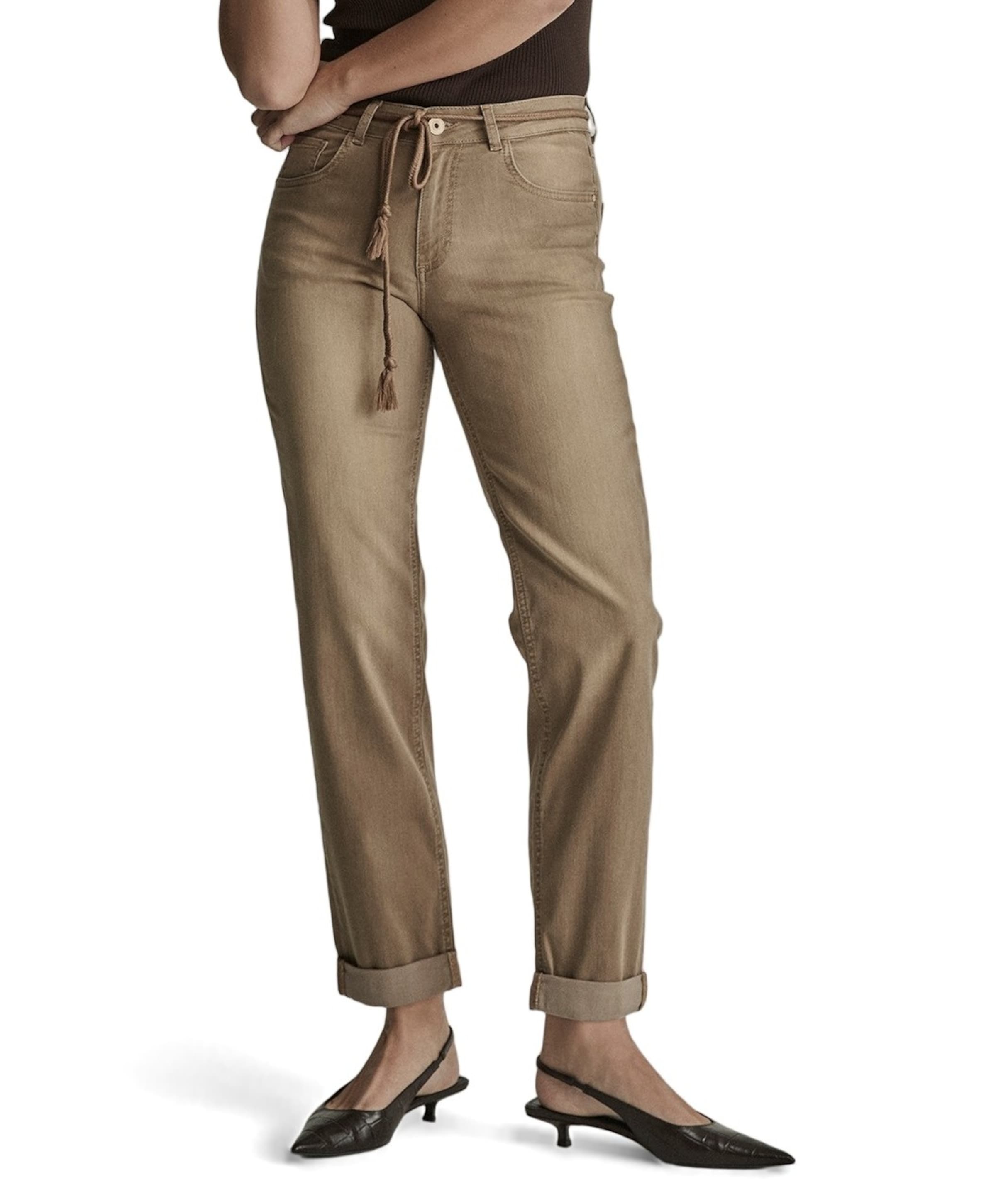 Para Mi Bobby - Vintage Denim - 630 - Green dames jeans beige