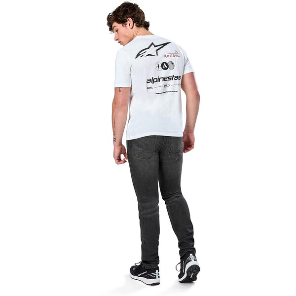 Alpinestars - T-shirt Asym SS CSF Blanc