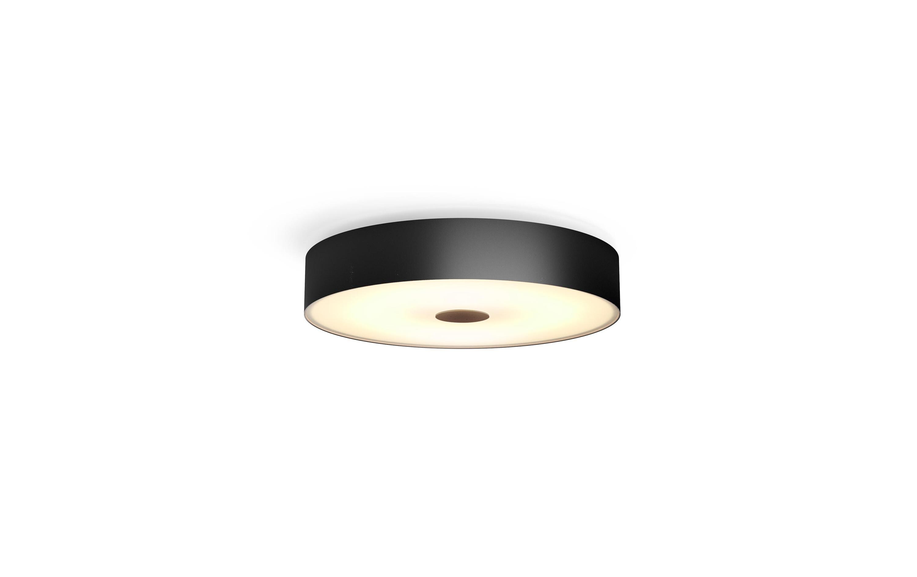 White Amb. Fair Deckenleuchte schwarz 2750 lm + Dimmschalter<br>LED Deckenlampe