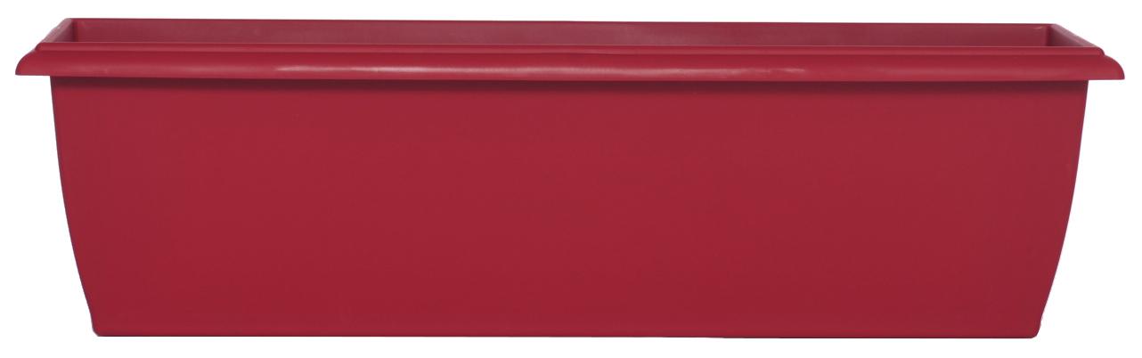 JARDINIERE EVOLUTION L.60CM ROUGE 12.4L
