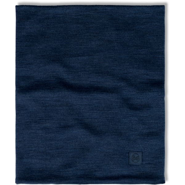 Tour de cou BUFF MERINO HEAVYWEIGHT NECK WARMER SOLID NIGHT BLUE