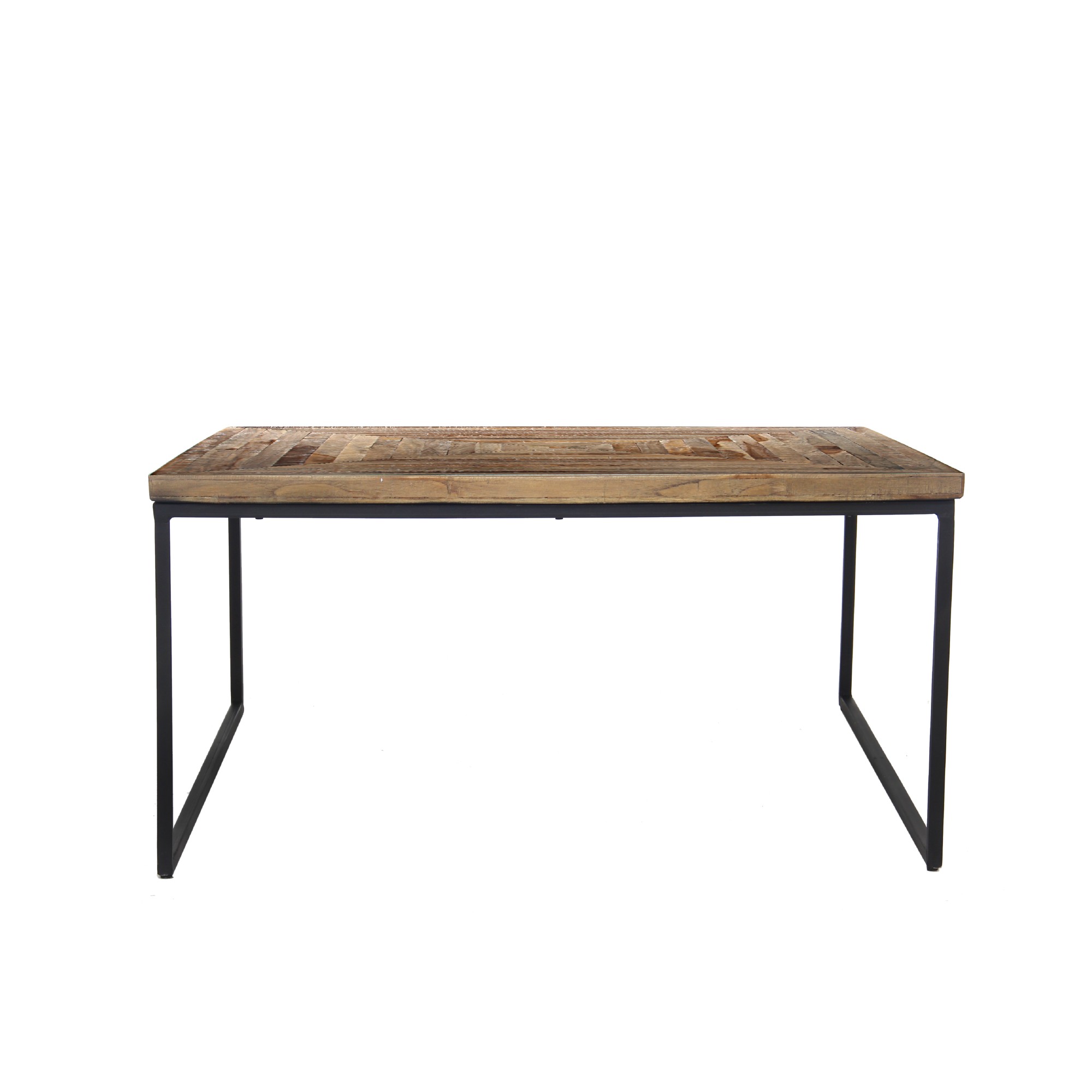 Kaffeetisch 'Trilette' L, natur, T 80 cm, B 80 cm, H 41 cm von fischer's lagerhaus