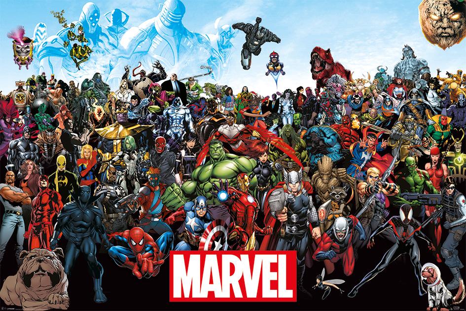 POSTER MARVEL UNIVERS 61X91.5CM