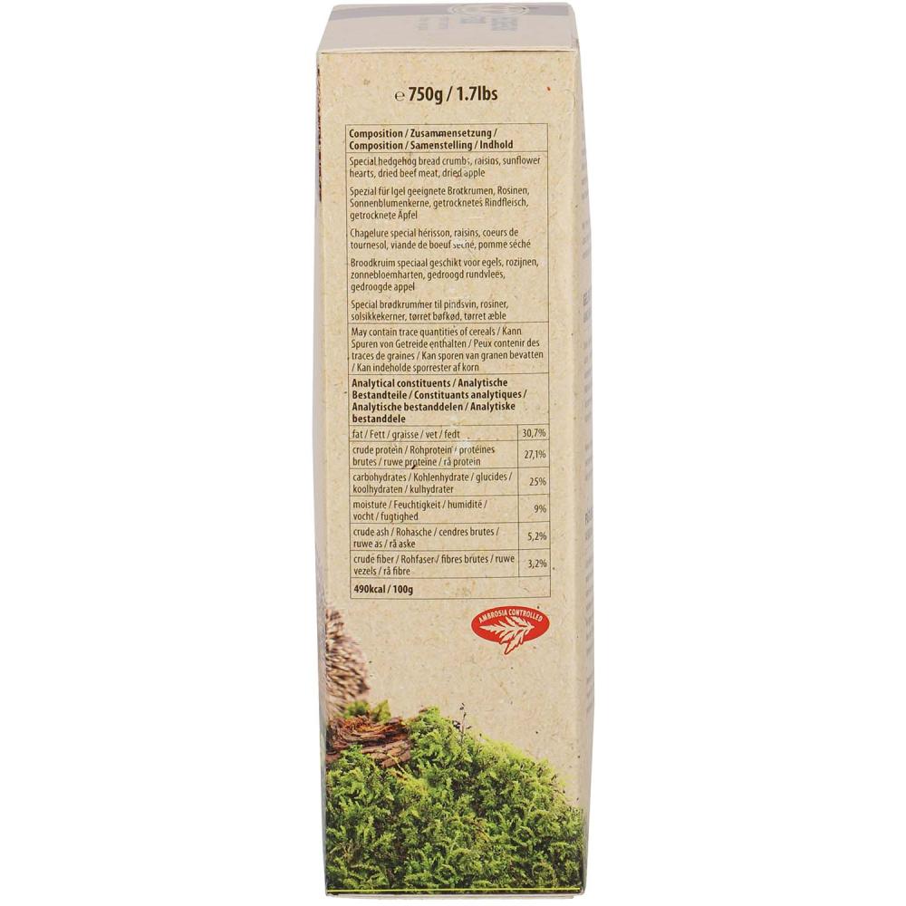 Nourriture pour hérisson 750 g