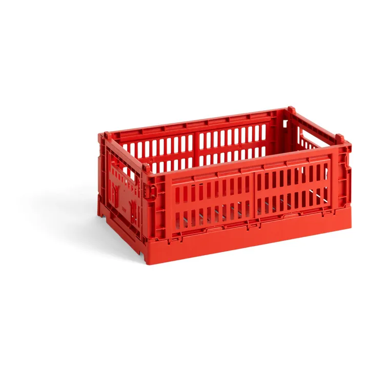 Hay Cagette pliable 100% recyclée | Rouge