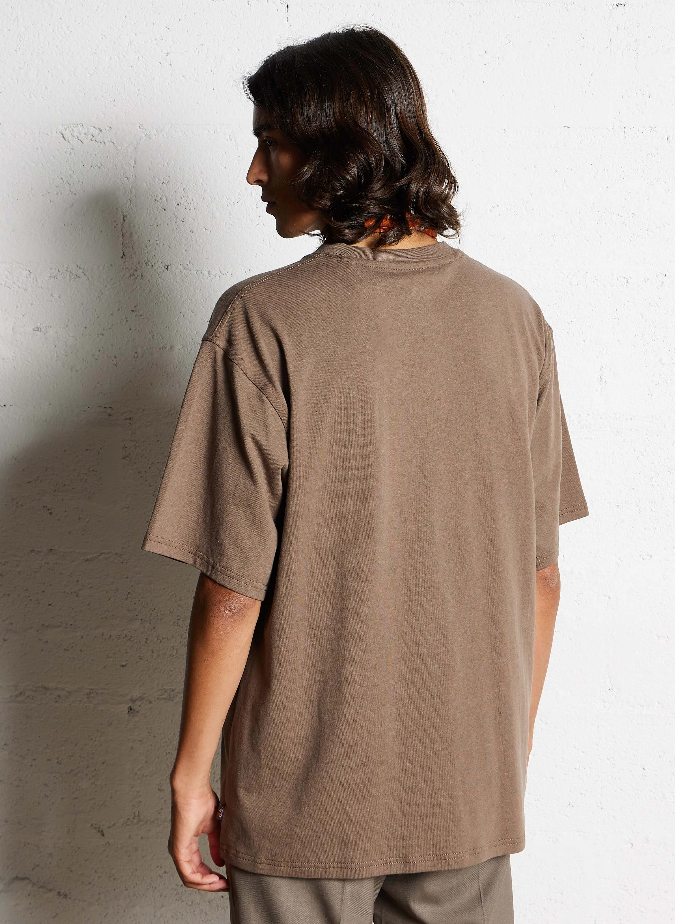CLANCY - Tee-shirt manches courtes droit en coton | Beige