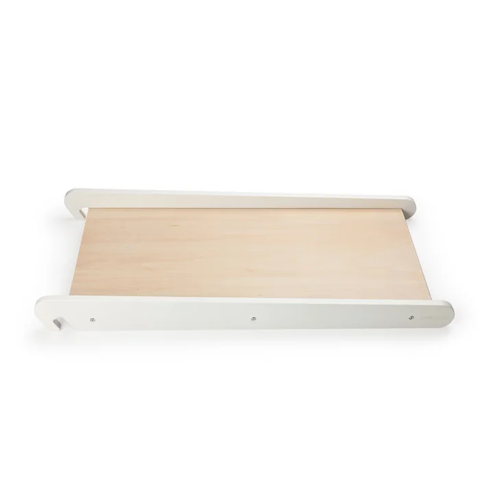 Sebra - 2 in 1 Kletterwand und Rutsche, weiss
