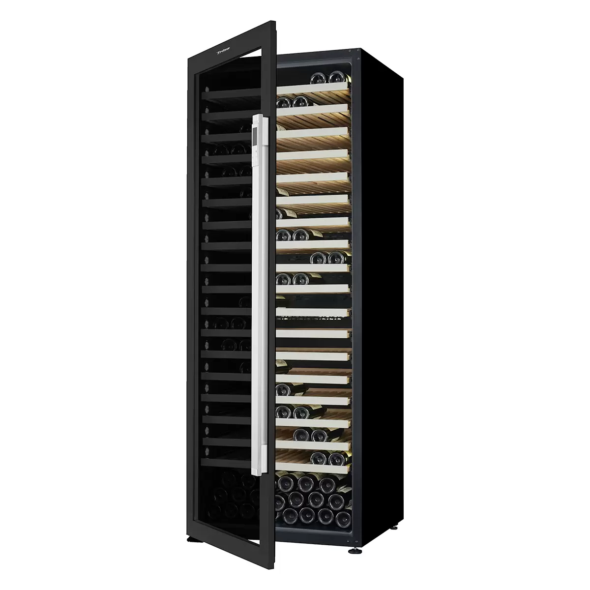 Weinklimaschrank 642l Türe Schwarz