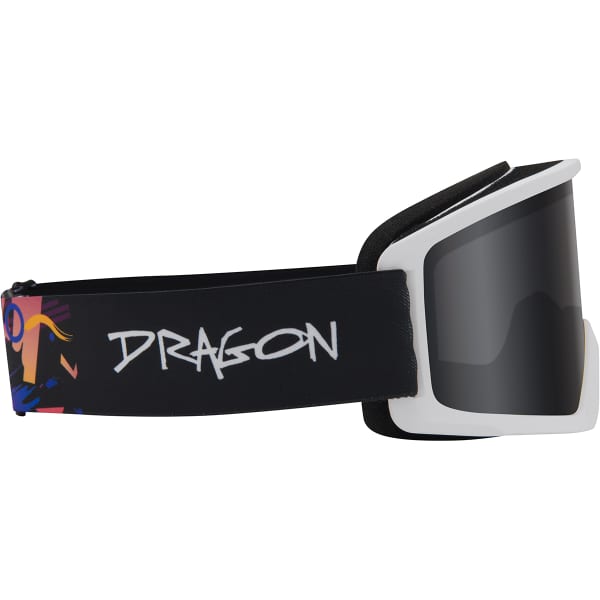 Masque de ski DRAGON DR DX3 OTG RETROLITE/LLDARKSMOKE