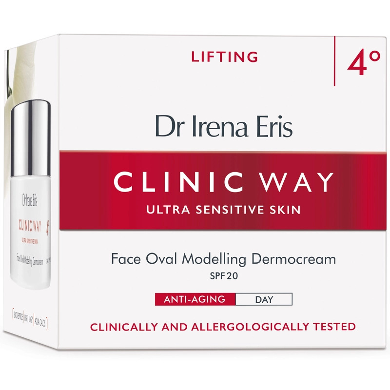 Clinic Way - 4 Face Oval Modelling Dermocream Day SPF 20 - 50 ml