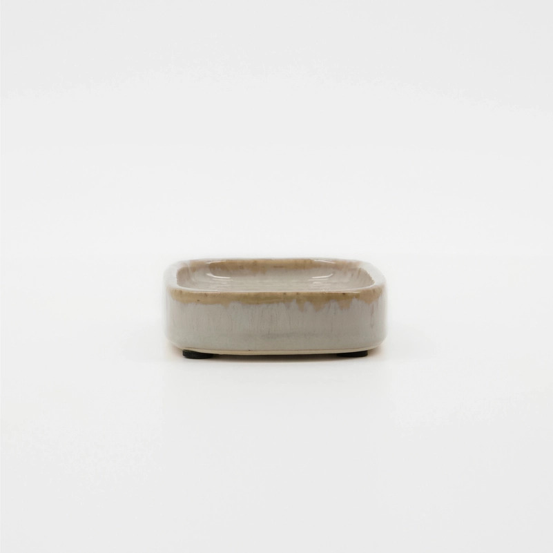 Meraki Soap Dish Datura Shellish Grey 12 x 8 x 2,5 cm