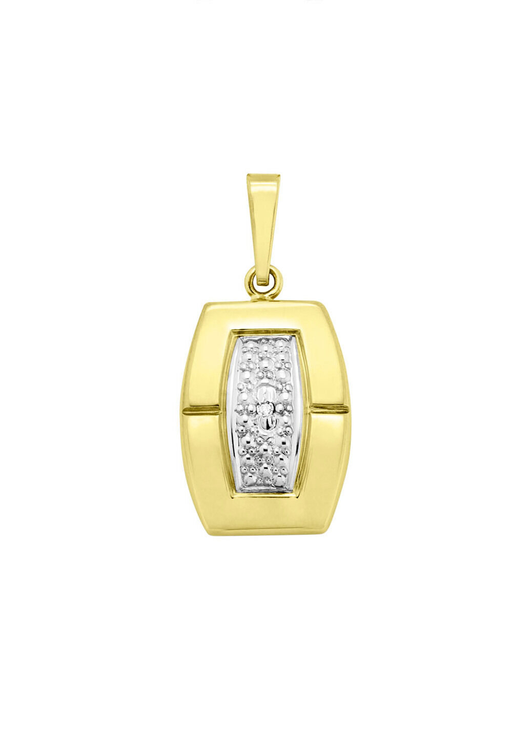 Moderner Anhänger mit Diamant