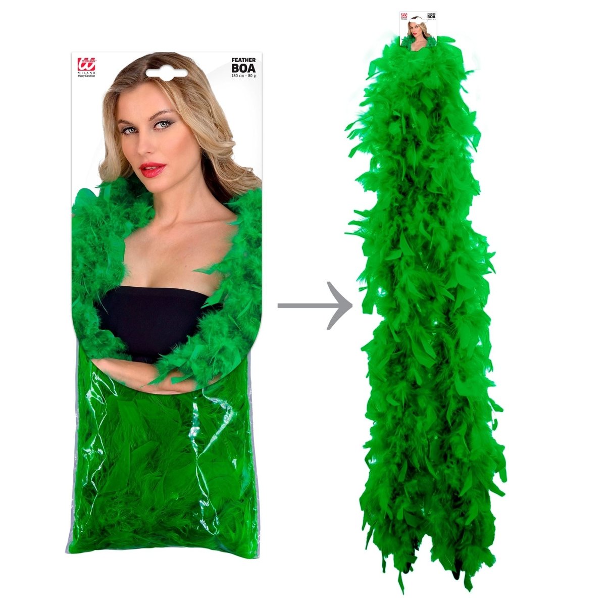 Groene Boa 1,8m