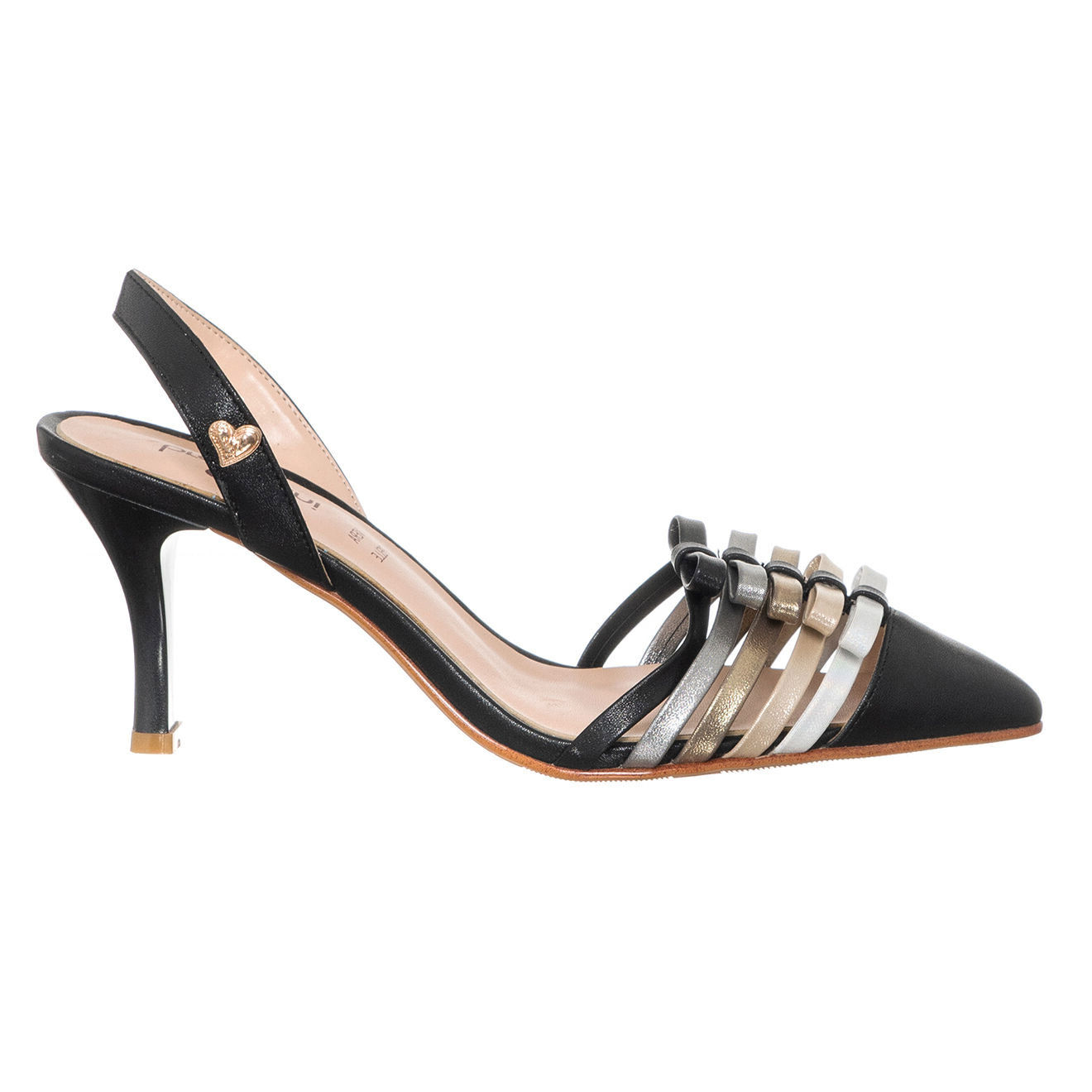 Tua By Braccialini Slingbacks Igna noires - Talon 7 cm