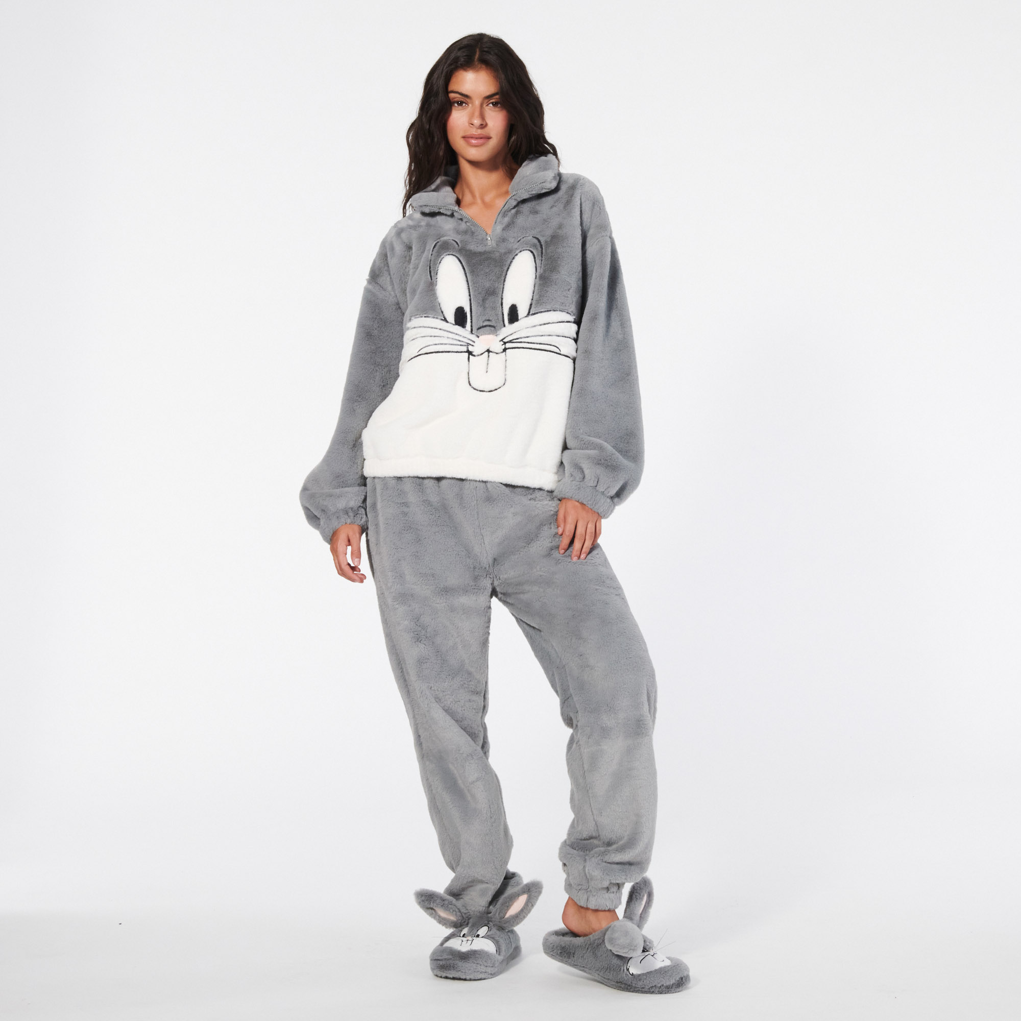 Sweat polaire à motifs Bugs Bunny