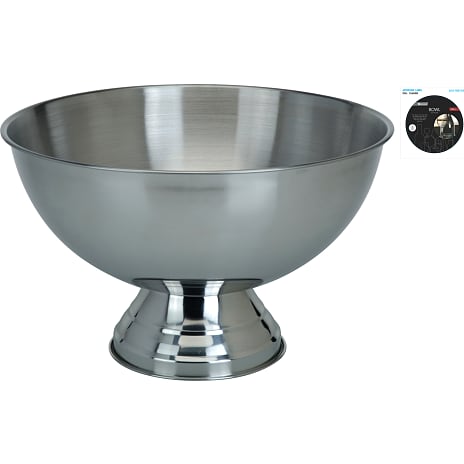 Champagne bowle - rustfrit stål