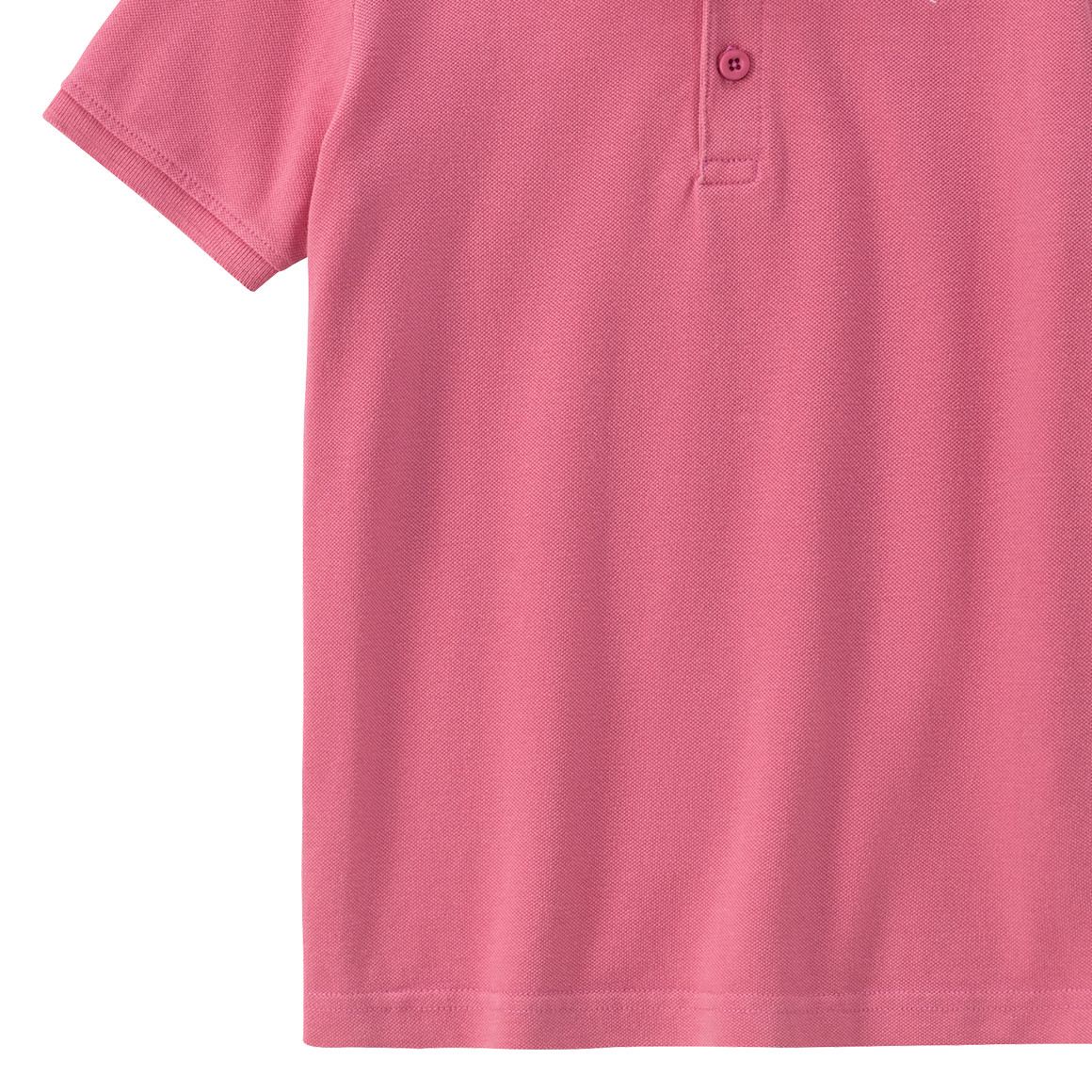 Jonas Nielsen Jungen Poloshirt in Pique-Struktur pink