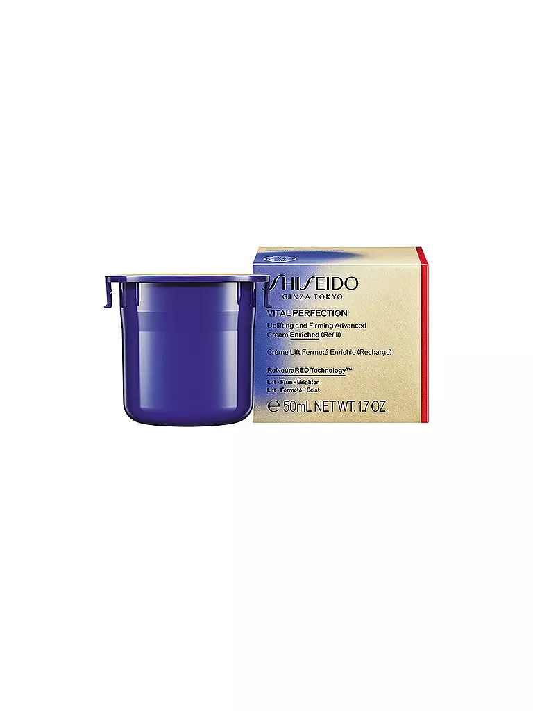 SHISEIDO Uplifting and Firming Advanced Cream Enriched Refill 50ml keine Farbe