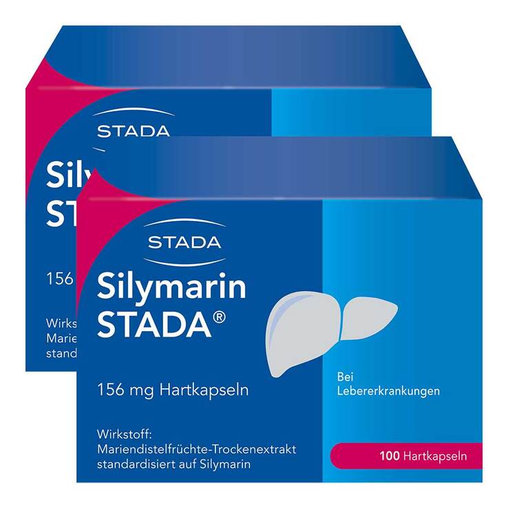 Silymarin STADA 156 mg Hartkapseln, 2x100 St