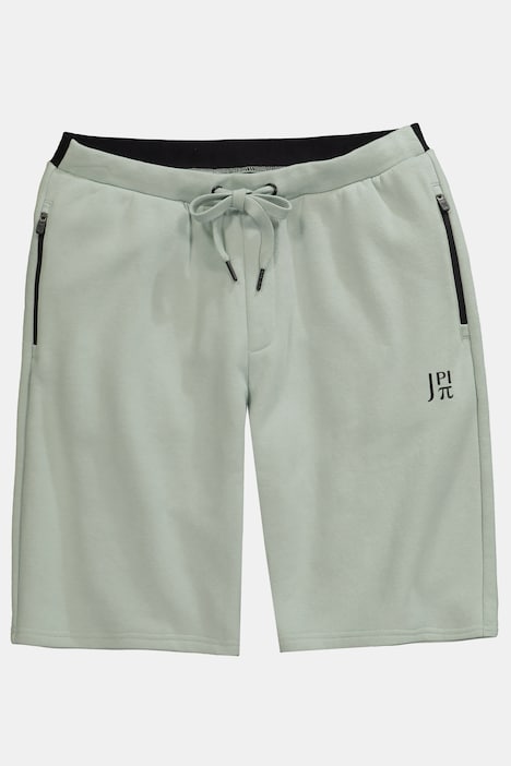 JAY-PI Sporthose, Fitness, Sweat-Bermuda, Elastikbund, Zipptaschen
