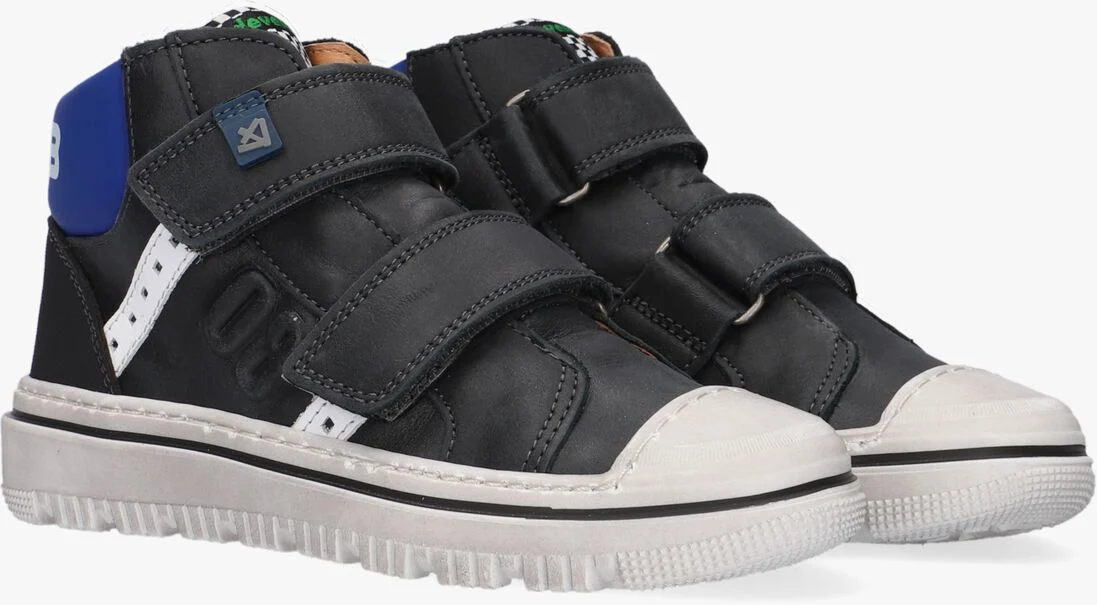 DEVELAB zwarte develab hoge sneaker 41927